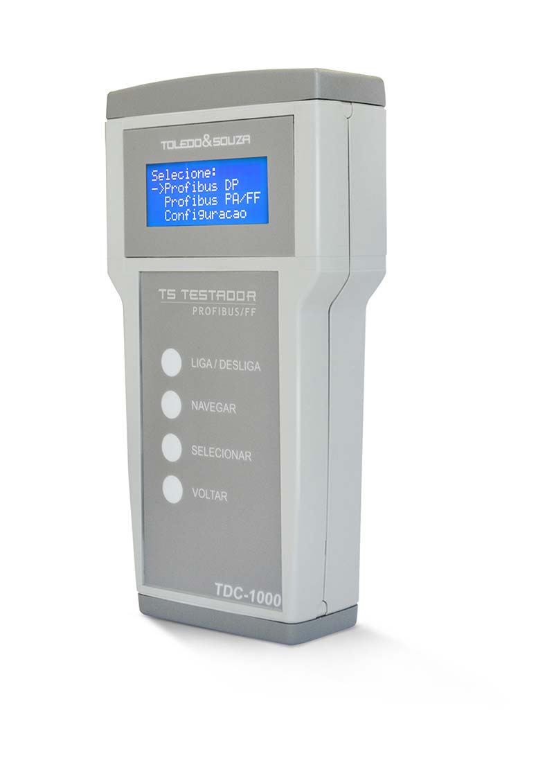 TDC-1000 - Testador de Cabos Profibus DP, Profibus PA e Fieldbus Foundation TDC-1000 - Testador de Cabos Profibus DP, Profibus PA e Fieldbus Foundation