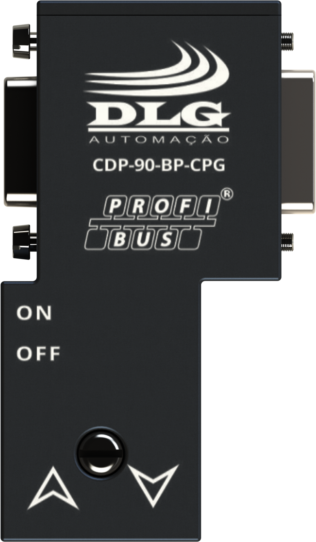CDP-90-BP-CPG - Conector Profibus DP Metálico com Pig Back