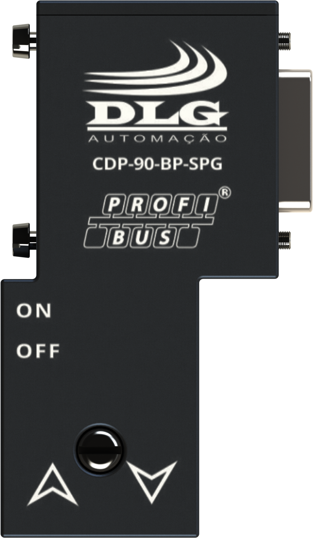 CDP-90-BP-SPG - Conector Profibus DP Metálico sem Pig Back